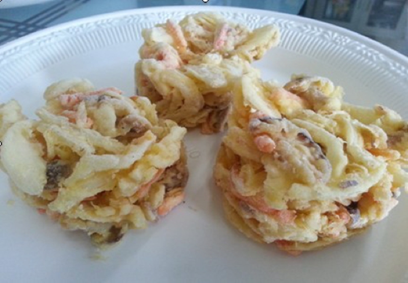 しめじ野菜かき揚げ