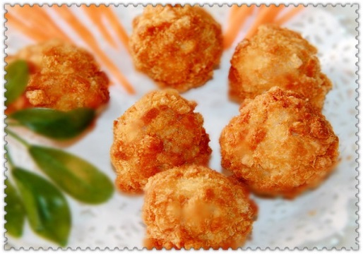 イカ団子フライ