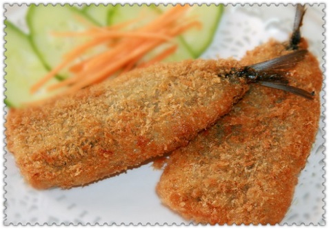 いわし梅肉フライ