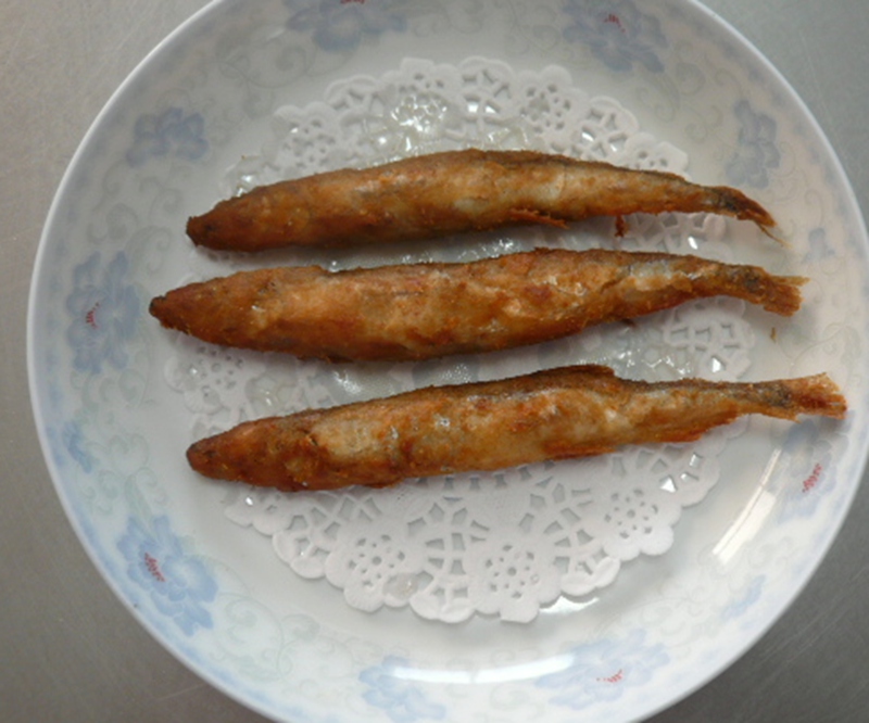 子持ちししゃも唐揚げ